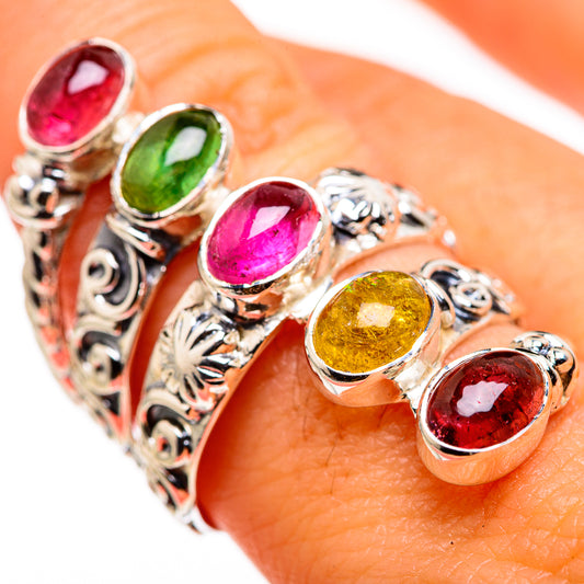 Tourmaline Rings handcrafted by Ana Silver Co - RING127166