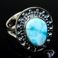 Larimar Rings handcrafted by Ana Silver Co - RING12716