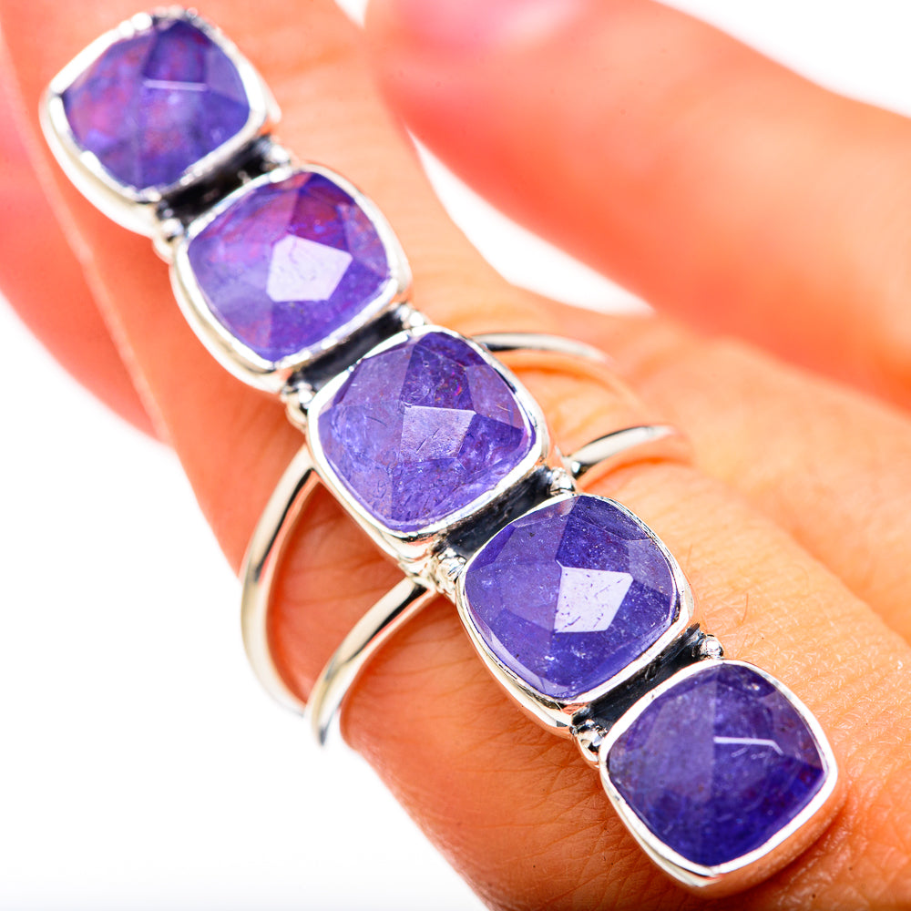 Tanzanite Rings handcrafted by Ana Silver Co - RING127173