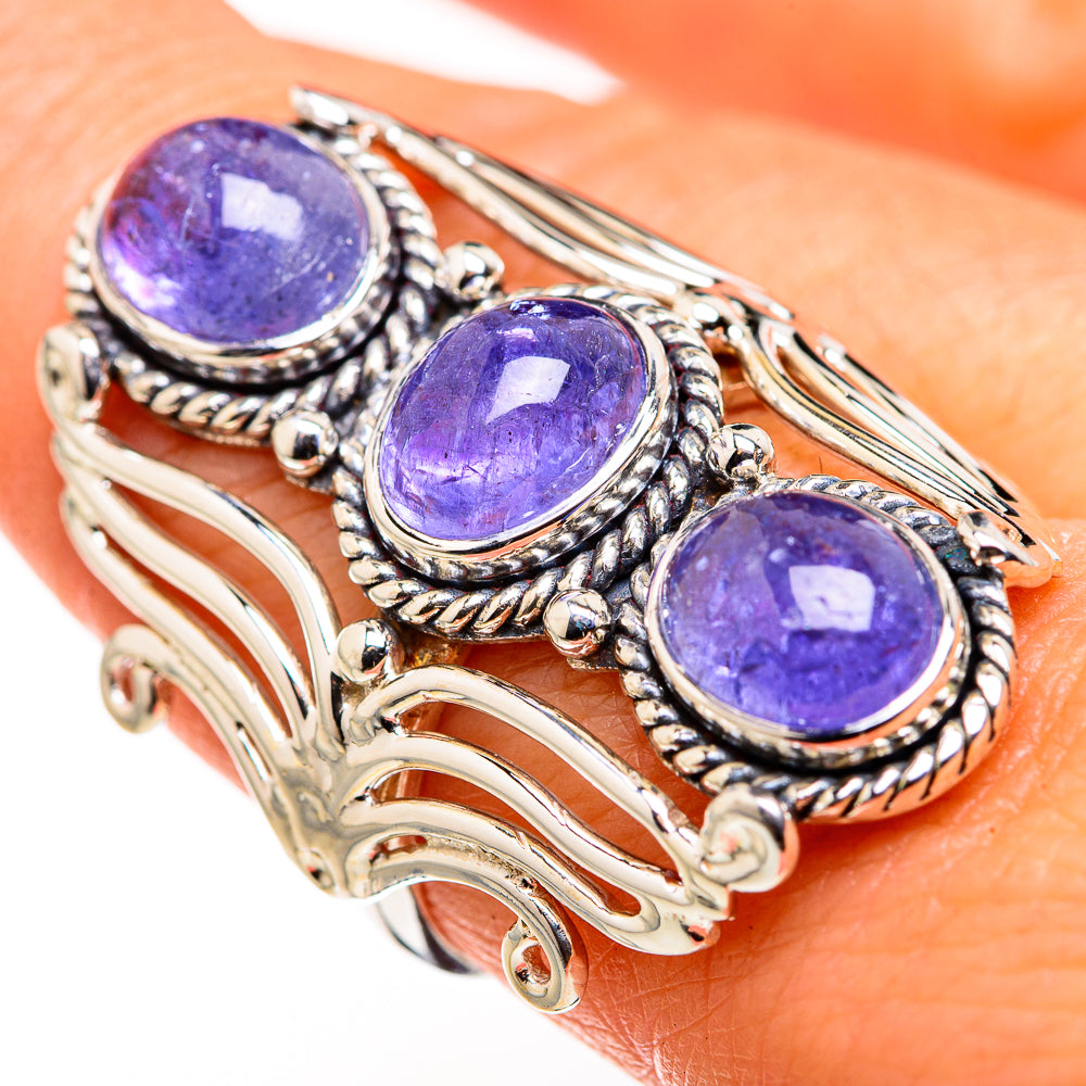 Tanzanite Rings handcrafted by Ana Silver Co - RING127174