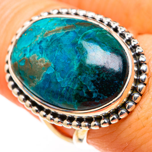 Shattuckite Rings handcrafted by Ana Silver Co - RING127204