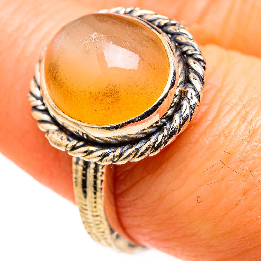 Ethiopian Opal Rings handcrafted by Ana Silver Co - RING127212