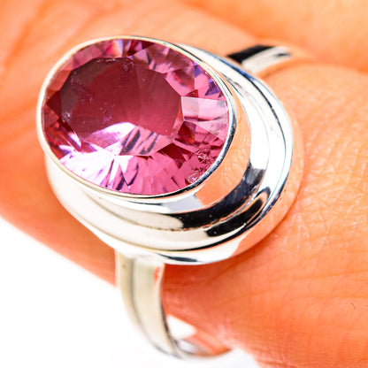 Color Change Alexandrite Rings handcrafted by Ana Silver Co - RING127218