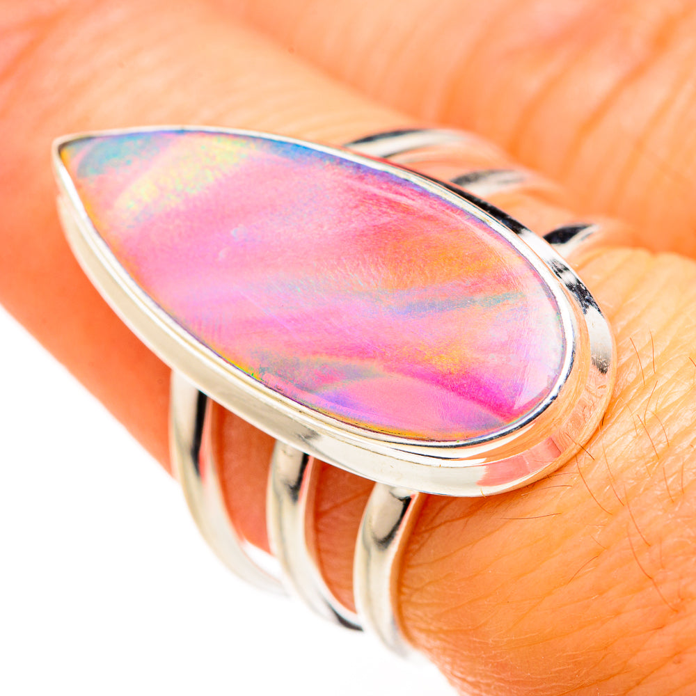 Ethiopian Opal Rings handcrafted by Ana Silver Co - RING127226