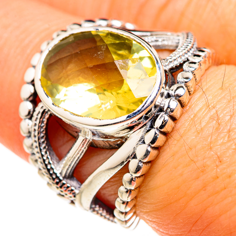 Citrine Rings handcrafted by Ana Silver Co - RING127229