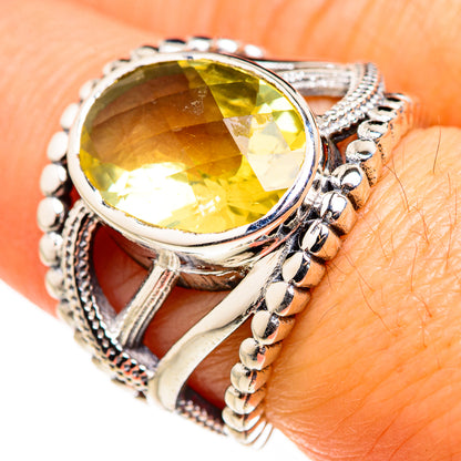 Citrine Rings handcrafted by Ana Silver Co - RING127229