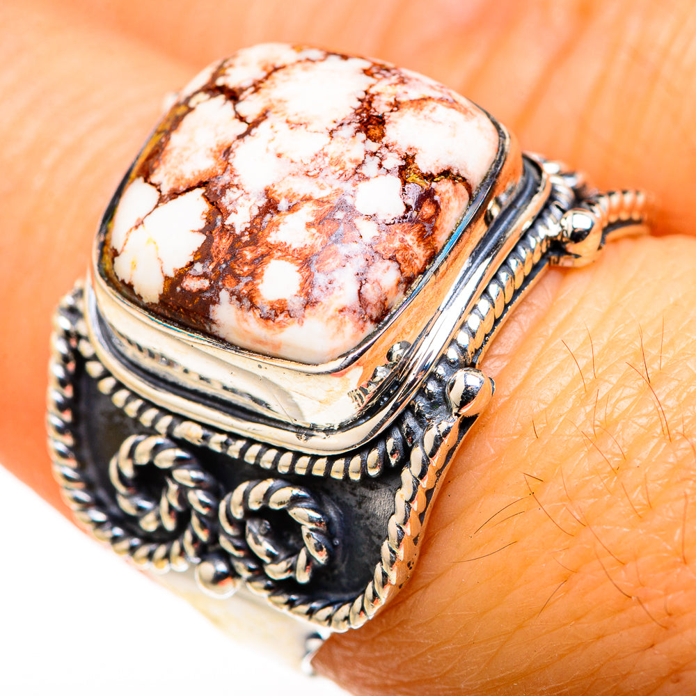 Wild Horse Jasper Rings handcrafted by Ana Silver Co - RING127237