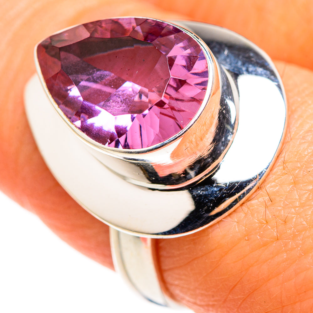 Color Change Alexandrite Rings handcrafted by Ana Silver Co - RING127244