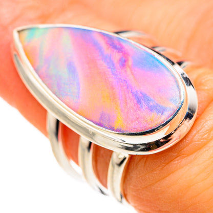 Aura Opal Rings handcrafted by Ana Silver Co - RING127251