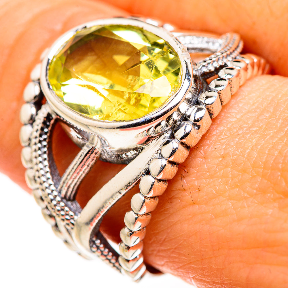 Citrine Rings handcrafted by Ana Silver Co - RING127253