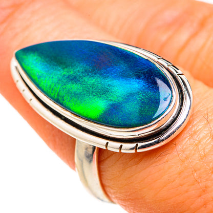 Aura Opal Rings handcrafted by Ana Silver Co - RING127271