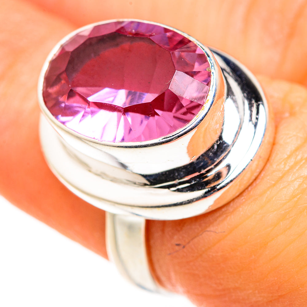 Color Change Alexandrite Rings handcrafted by Ana Silver Co - RING127281
