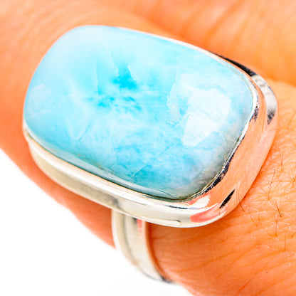 Larimar Rings handcrafted by Ana Silver Co - RING127290