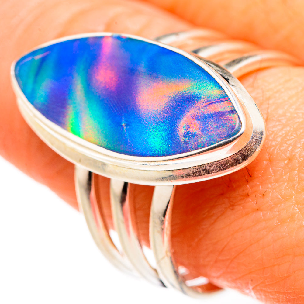 Aura Opal Rings handcrafted by Ana Silver Co - RING127306