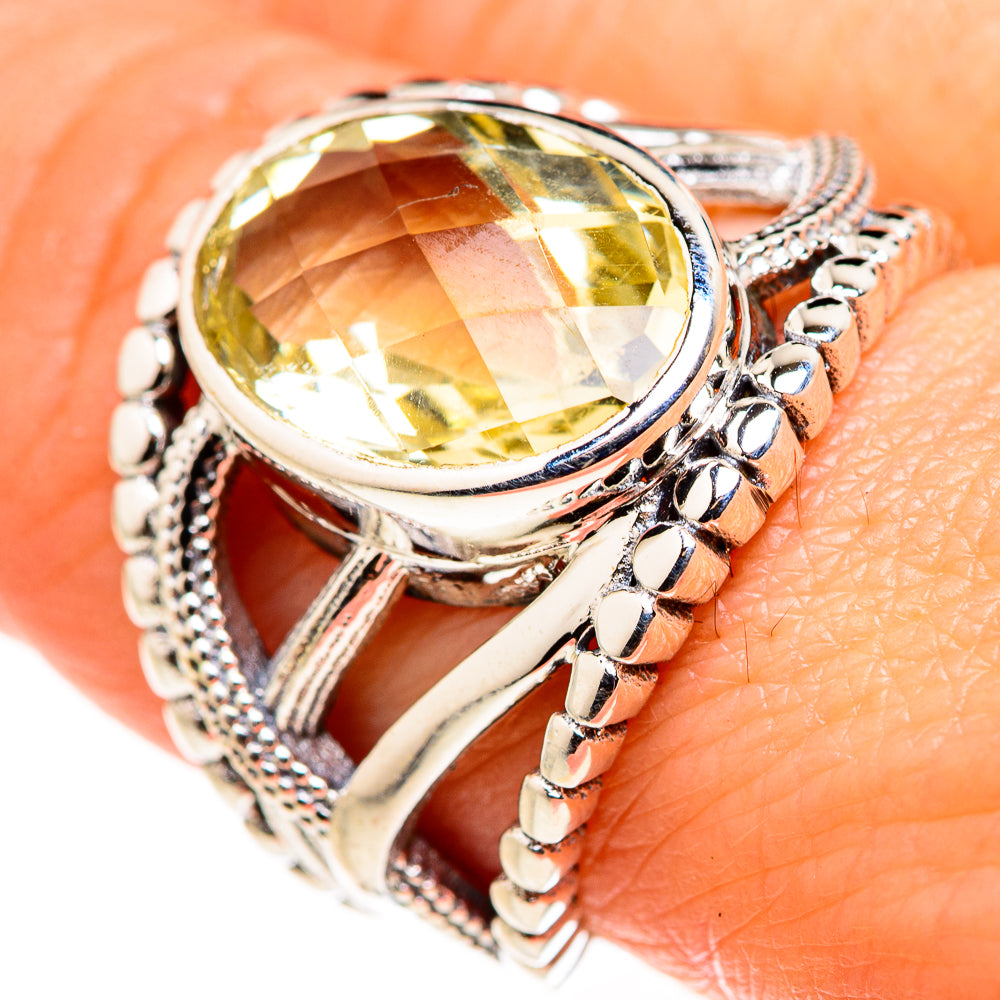 Citrine Rings handcrafted by Ana Silver Co - RING127308