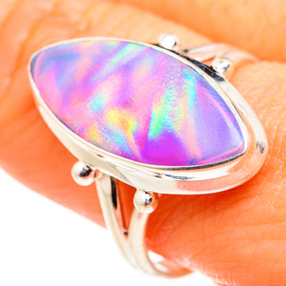 Aura Opal Rings handcrafted by Ana Silver Co - RING127338