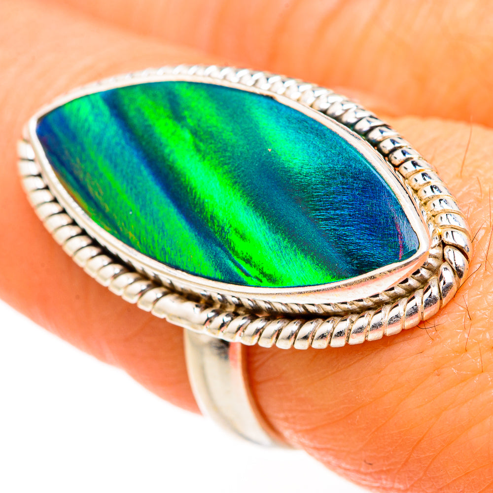 Aura Opal Rings handcrafted by Ana Silver Co - RING127360