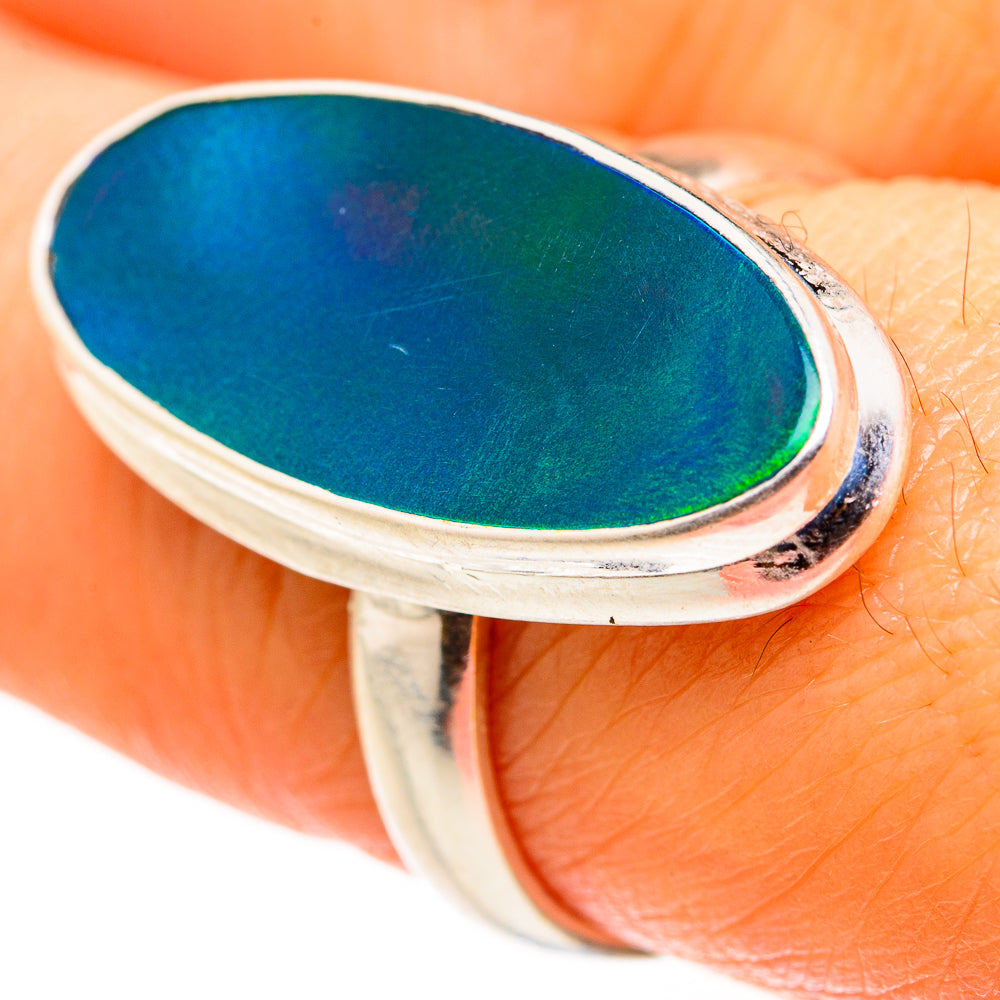 Aura Opal Rings handcrafted by Ana Silver Co - RING127370