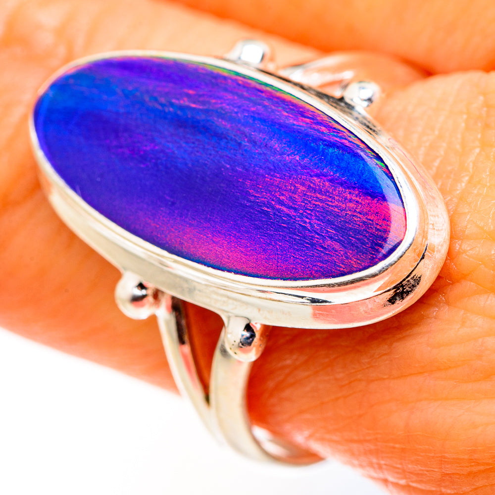 Aura Opal Rings handcrafted by Ana Silver Co - RING127372
