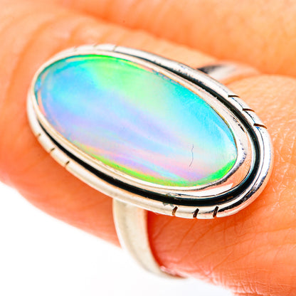 Aura Opal Rings handcrafted by Ana Silver Co - RING127383