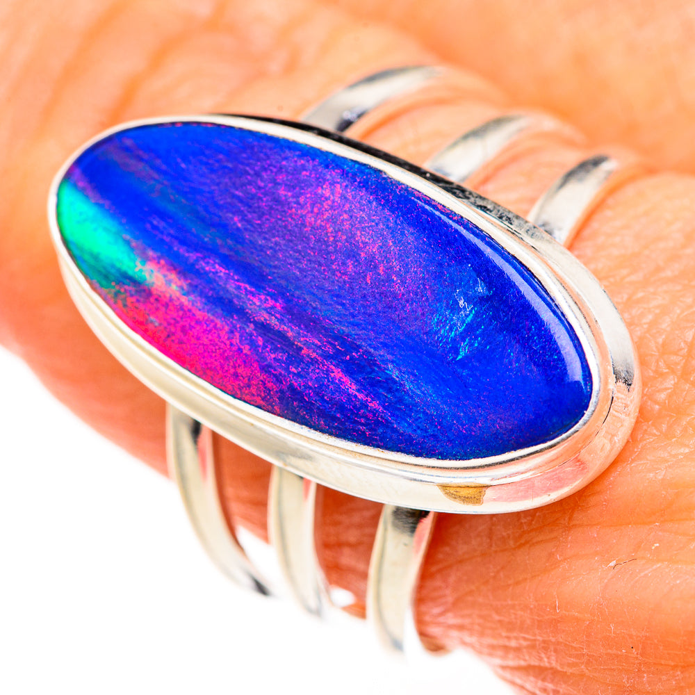 Aura Opal Rings handcrafted by Ana Silver Co - RING127398
