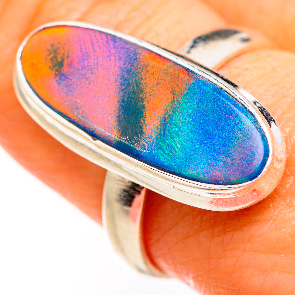 Aura Opal Rings handcrafted by Ana Silver Co - RING127440