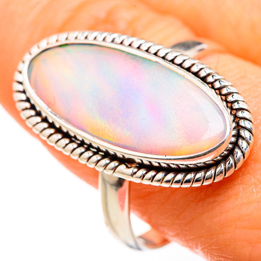 Aura Opal Rings handcrafted by Ana Silver Co - RING127458
