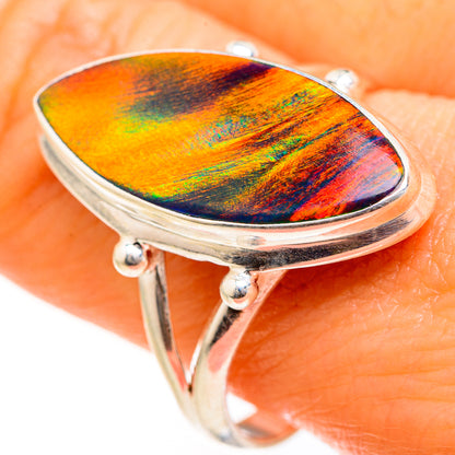 Aura Opal Rings handcrafted by Ana Silver Co - RING127459