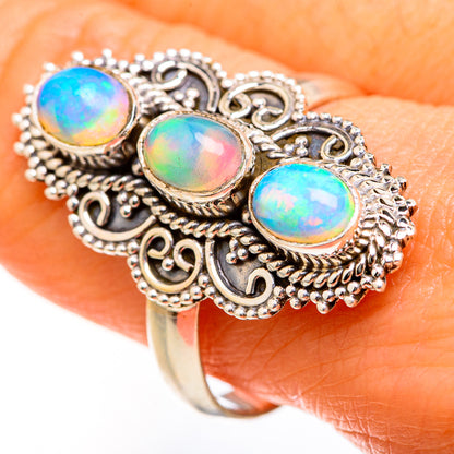 Aura Opal Rings handcrafted by Ana Silver Co - RING127460