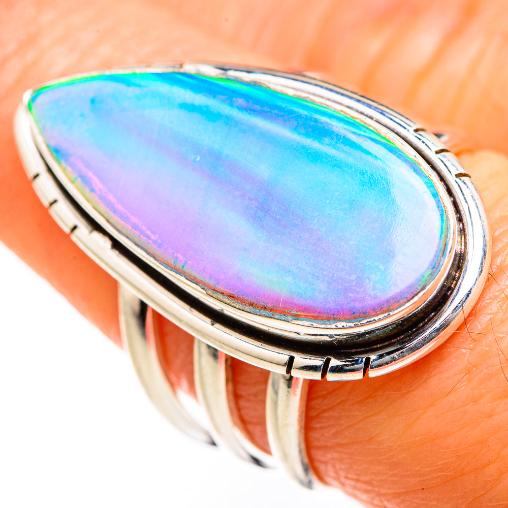 Aura Opal Rings handcrafted by Ana Silver Co - RING127484