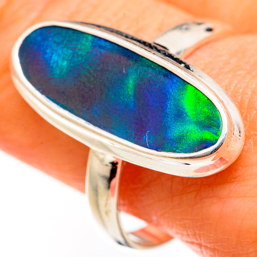 Aura Opal Rings handcrafted by Ana Silver Co - RING127485