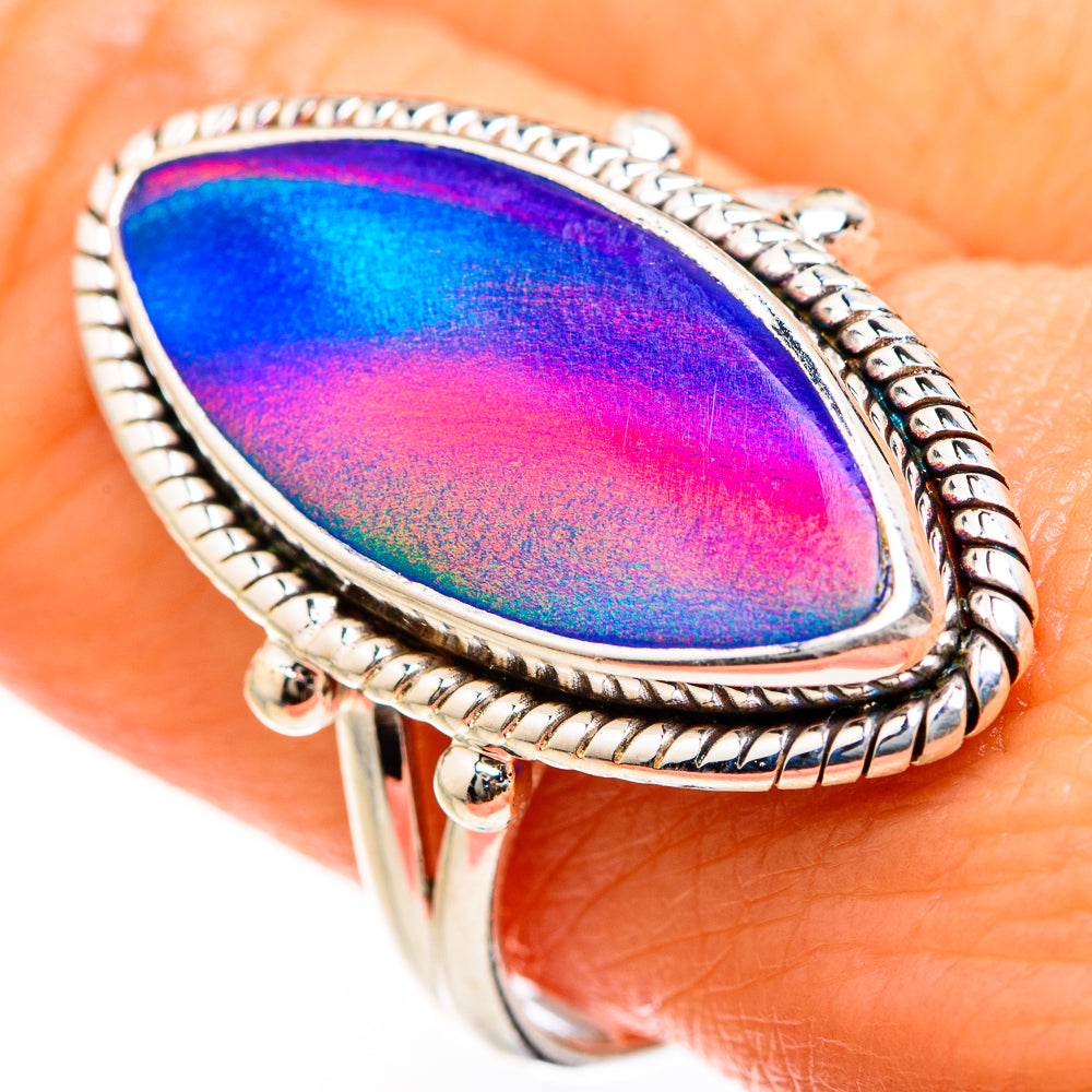 Aura Opal Rings handcrafted by Ana Silver Co - RING127513
