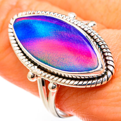 Aura Opal Rings handcrafted by Ana Silver Co - RING127513