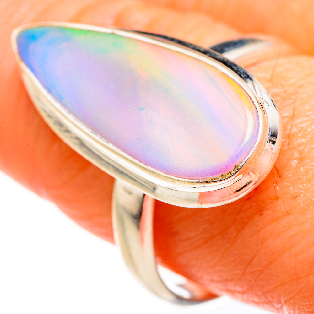 Aura Opal Rings handcrafted by Ana Silver Co - RING127515