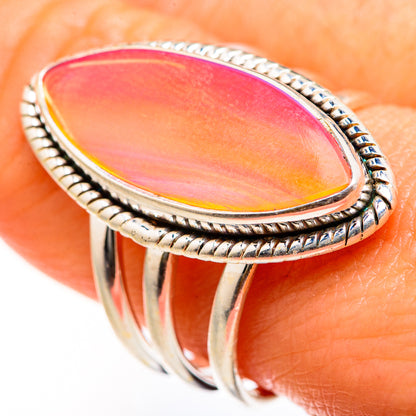 Aura Opal Rings handcrafted by Ana Silver Co - RING127528