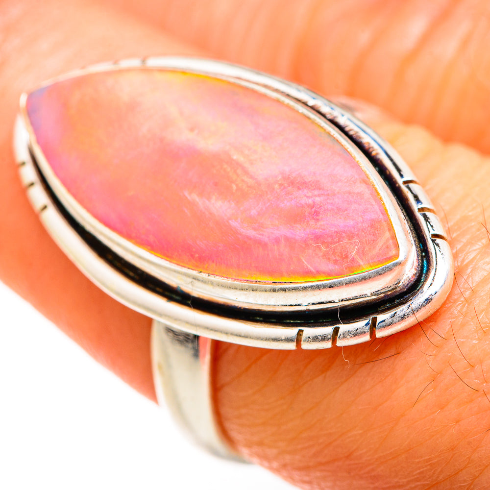 Aura Opal Rings handcrafted by Ana Silver Co - RING127531