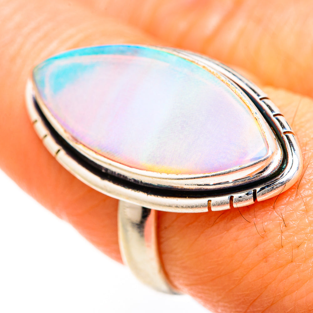 Aura Opal Rings handcrafted by Ana Silver Co - RING127544