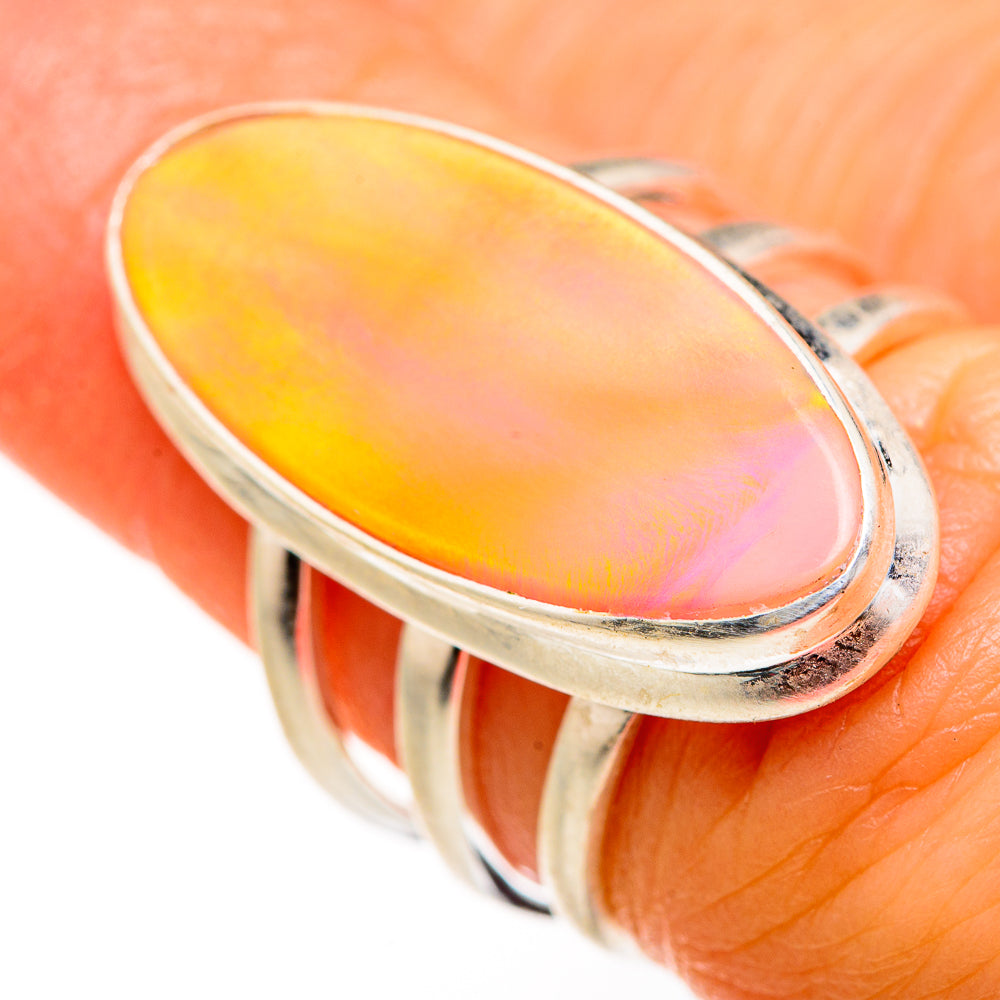 Aura Opal Rings handcrafted by Ana Silver Co - RING127545
