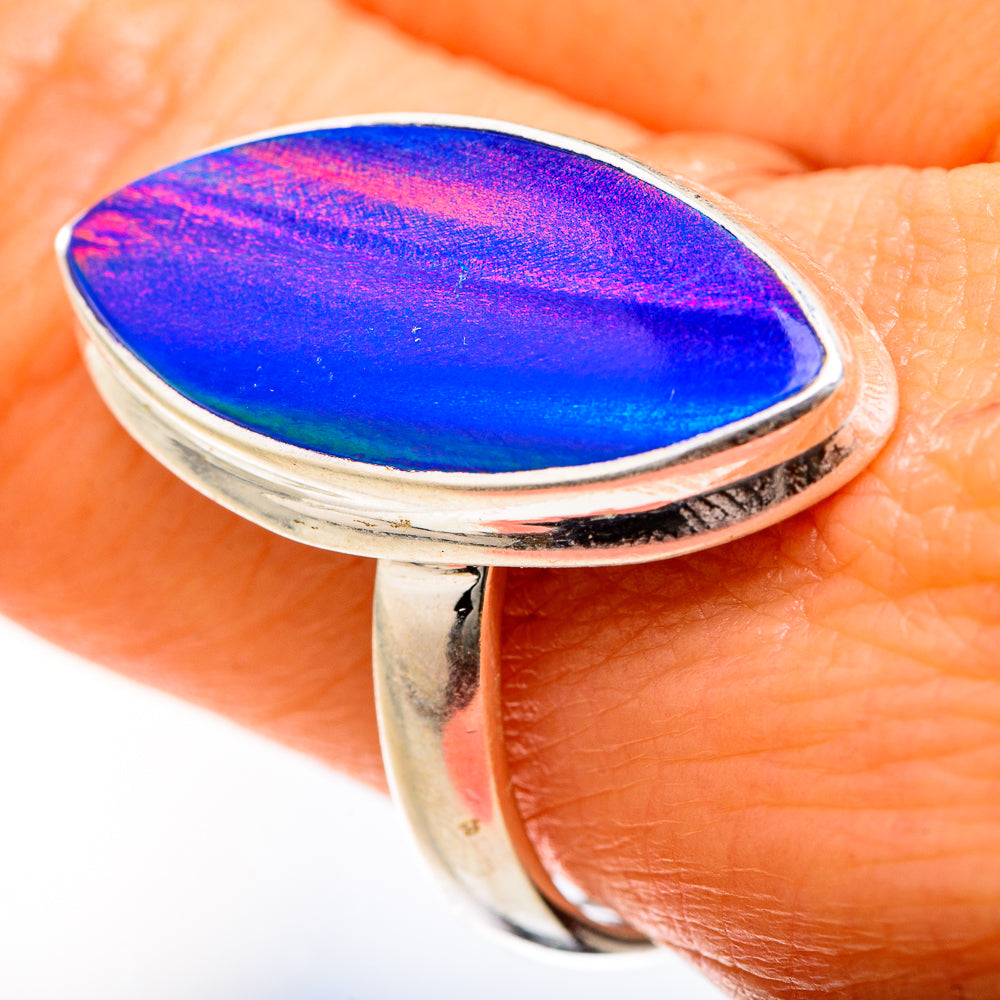 Aura Opal Rings handcrafted by Ana Silver Co - RING127546