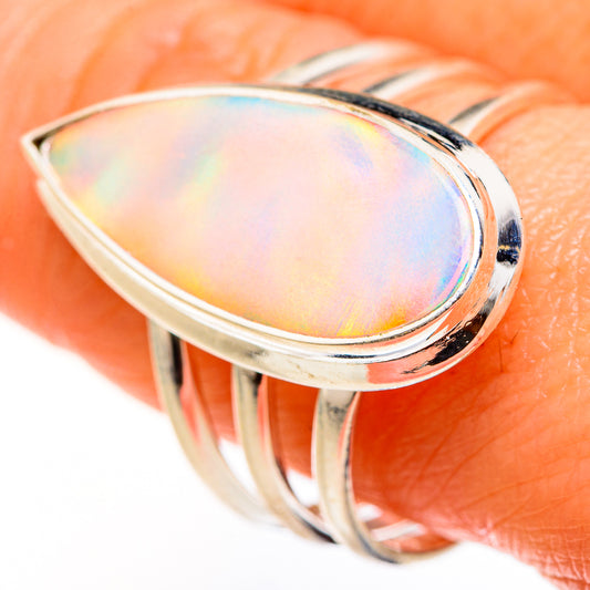 Aura Opal Rings handcrafted by Ana Silver Co - RING127555