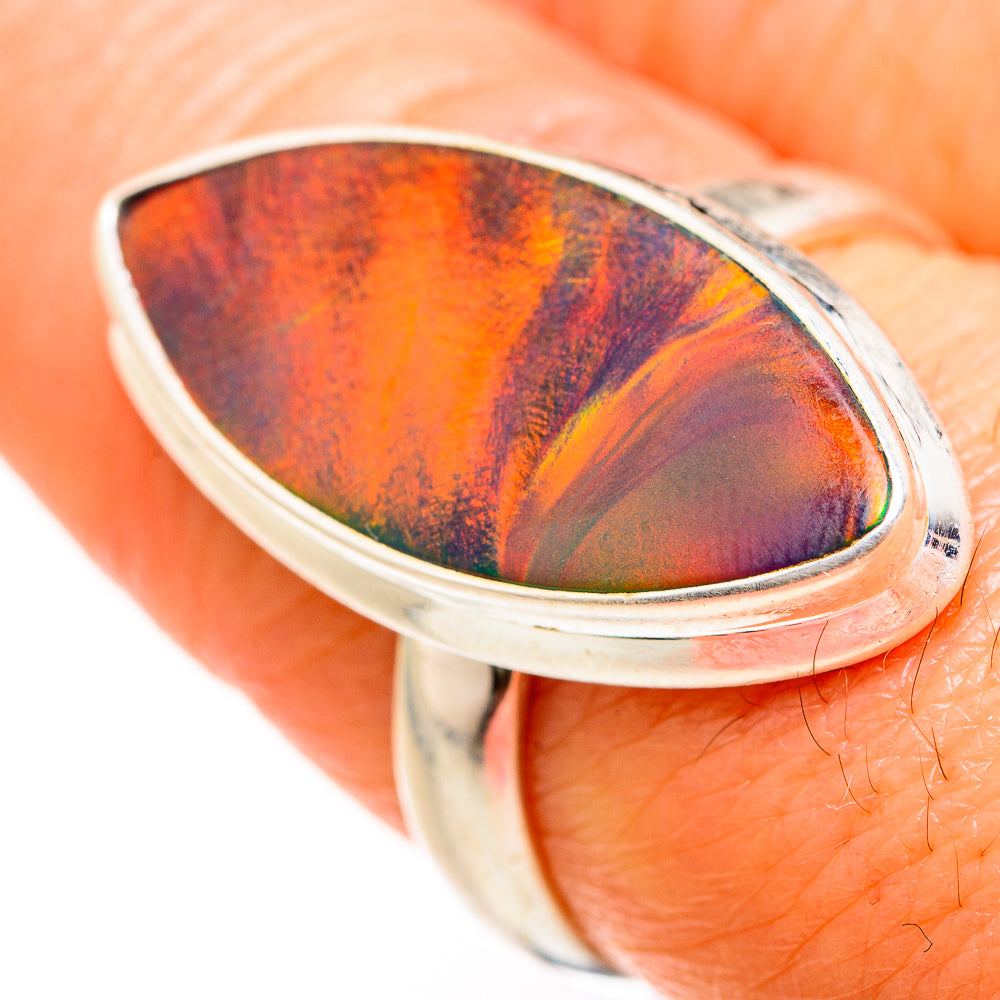 Aura Opal Rings handcrafted by Ana Silver Co - RING127569