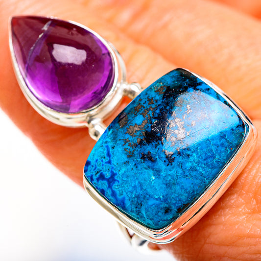 Shattuckite Rings handcrafted by Ana Silver Co - RING127591