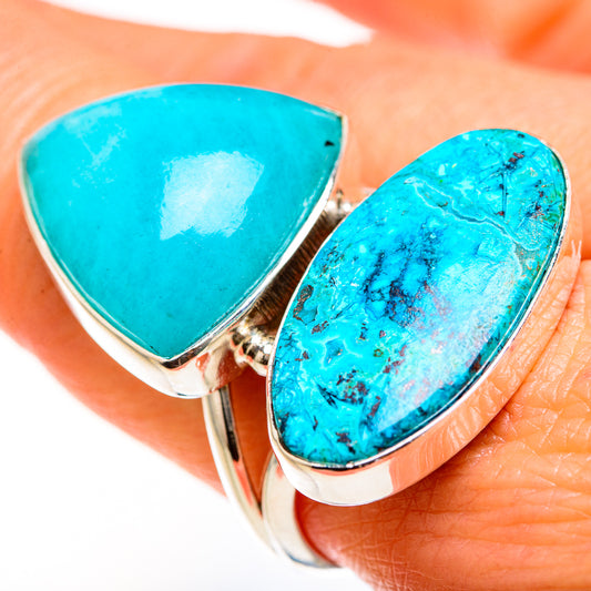 Shattuckite Rings handcrafted by Ana Silver Co - RING127598