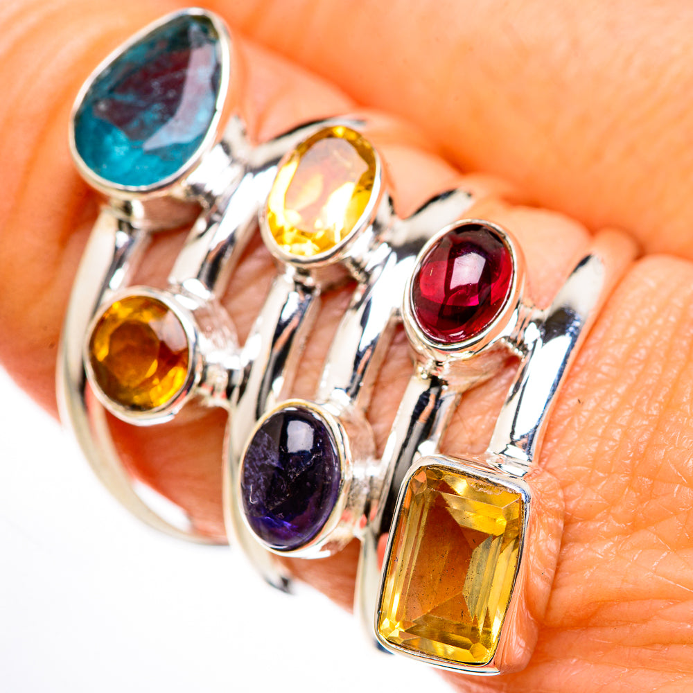 Citrine Rings handcrafted by Ana Silver Co - RING127603