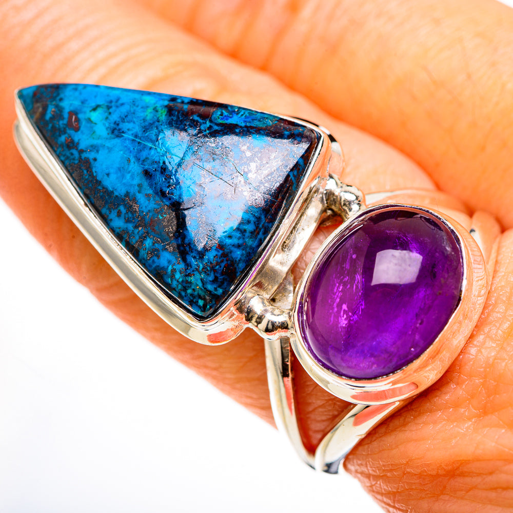 Shattuckite Rings handcrafted by Ana Silver Co - RING127604