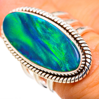 Aura Opal Rings handcrafted by Ana Silver Co - RING127626
