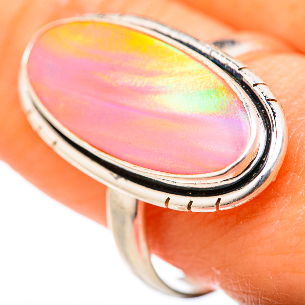 Aura Opal Rings handcrafted by Ana Silver Co - RING127629