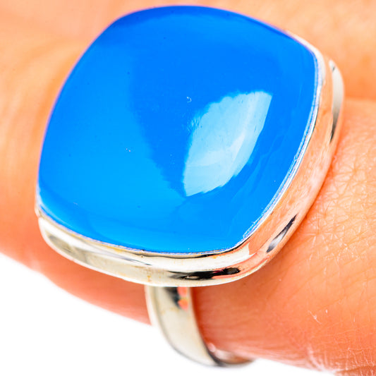 Chalcedony Rings handcrafted by Ana Silver Co - RING127631