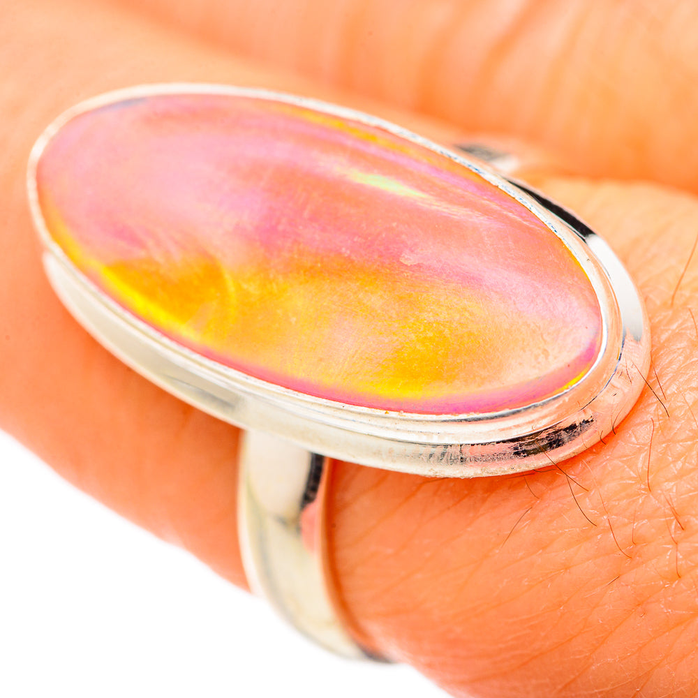 Aura Opal Rings handcrafted by Ana Silver Co - RING127644