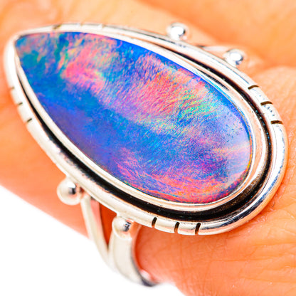 Aura Opal Rings handcrafted by Ana Silver Co - RING127645